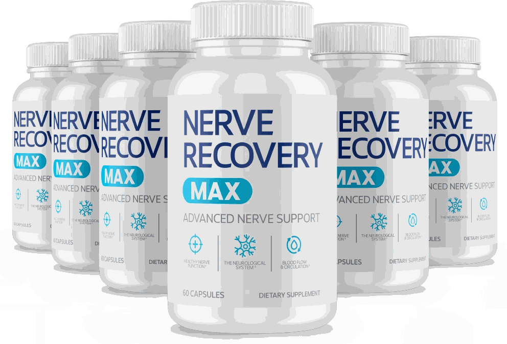 Nerve Recovery Max, 6 bottles of 60 capsules